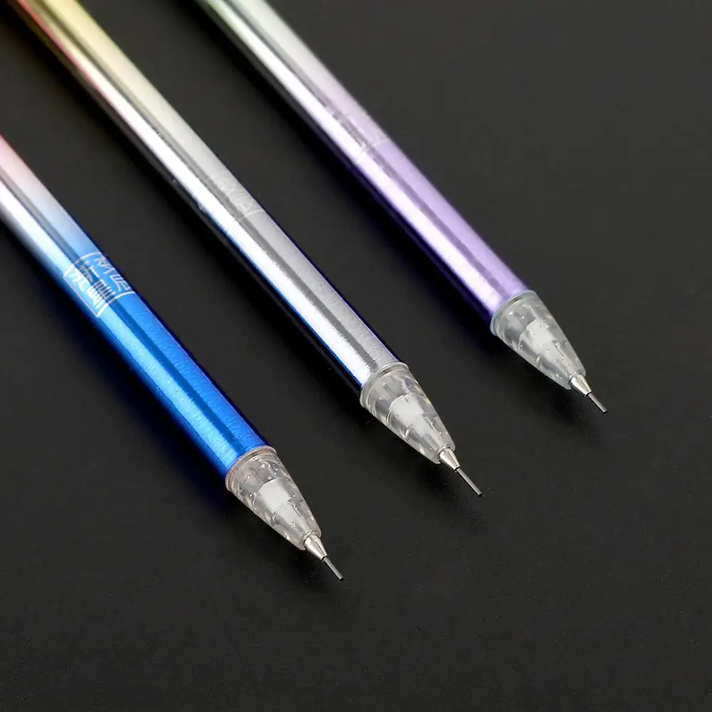JIANWU 3 шт./компл. цвет градиент цвета творческих звезда механический карандаш профессиональная живопись автоматические карандаши 0,5 мм Школьные принадлежности