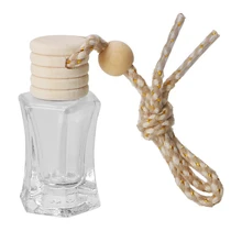 LEEPEE пустой стеклянный флакон для духов, автомобильный освежитель воздуха, автомобильный Стайлинг для эфирных масел, диффузор, висячий орнамент