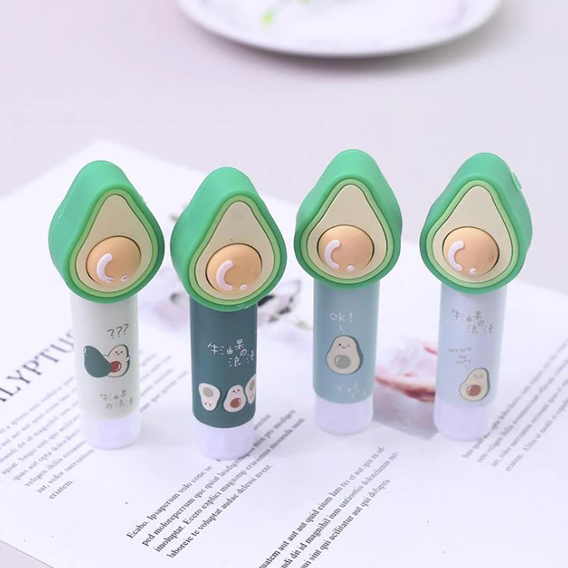 

1 Pcs Cartoon Fruit Avocado Style Strong Adhesive Solid Glue Sticks High Viscosity Glue Sticks Students Stationery Gifts
