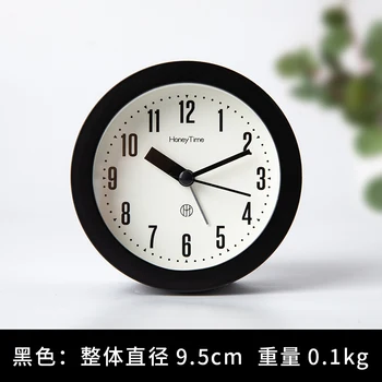 

Portable Creative Alarm Clock Desk Kids Modern Modern Silent Small Alarm Clock Nordic Simple Vibrating Horloge Clocks BH50AC