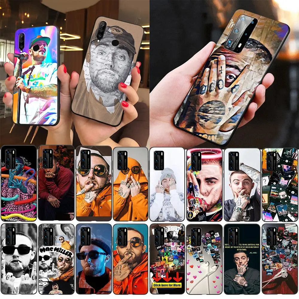 Z130 Mac Miller Мягкий силиконовый чехол для Huawei P8 P9 Lite 2016 2017 P Smart Z Plus 2019 ТПУ | Мобильные
