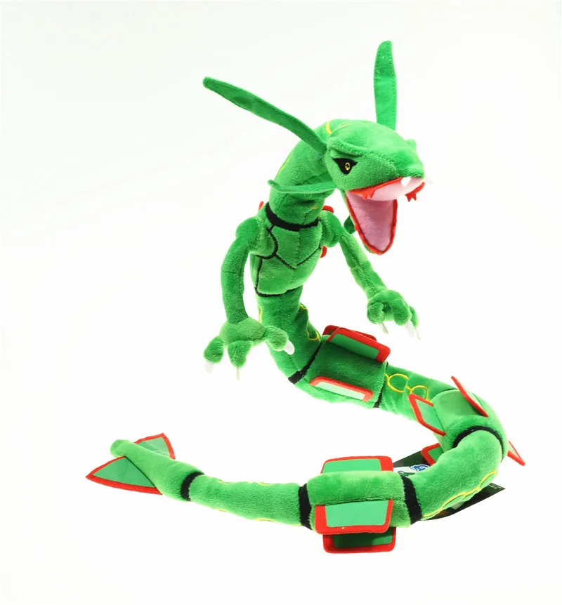 Мега Rayquaza динозавр мягкое качество для коллекции Gx Ex Мега плюшевые игрушки куклы