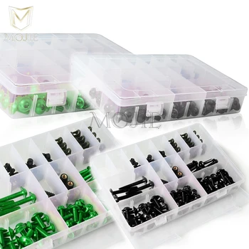 

For Kawasaki ZX6R ZX6RR ZX636R ZX12R ZX 1200 ZX300R ZX7R ZX7RR ZX750 ZX9 Motorcycle Sportbike Fairing Bolt Kit Motorbike