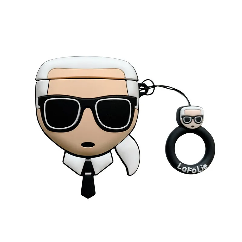 3D роскошный чехол Lafayette милый для наушников Apple Airpods 1/2 симпатичный силиконовый