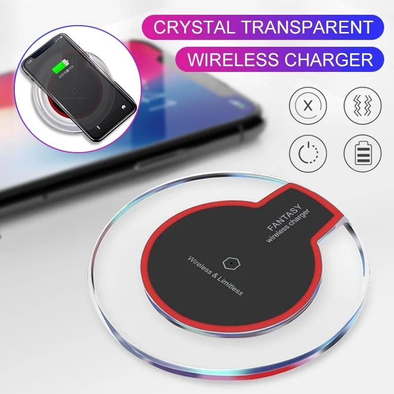 Беспроводное зарядное устройство для iPhone 11 Pro XS MAX XR X 8 Plus samsung Note10 9 8 S10 S9 S8 Plus Chargeur Sans Fil