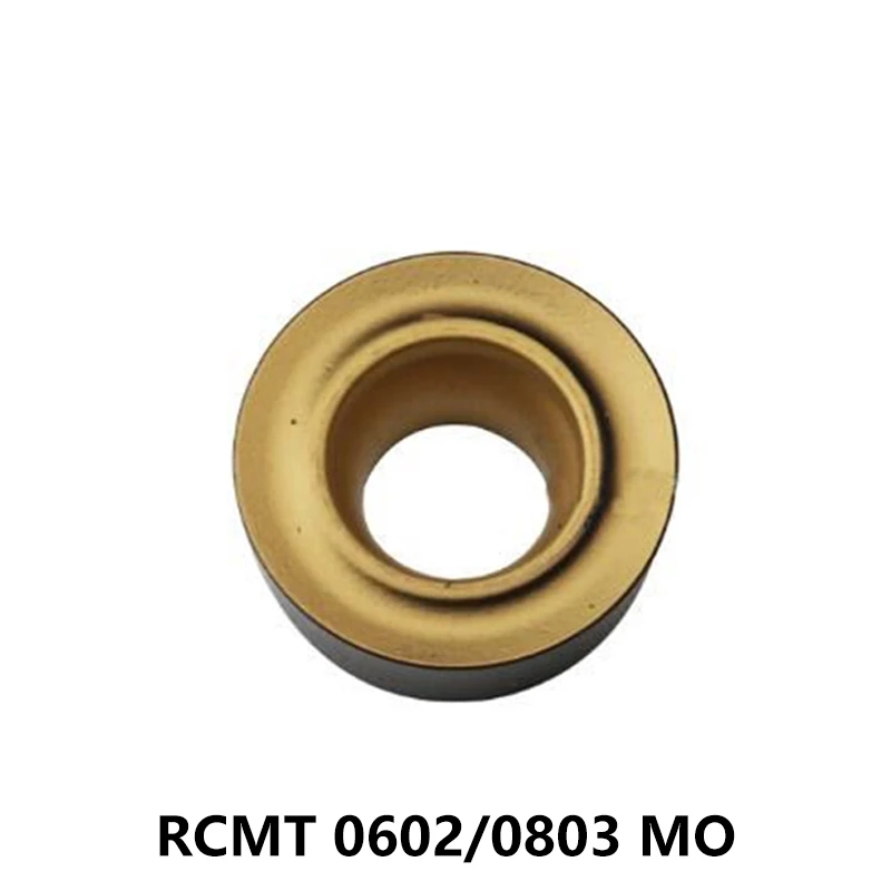 Оригинальные карбидная вставка для токарного станка RCMT0602MO RCMT0803MO RCMT RCMT0803 US735 NX2525
