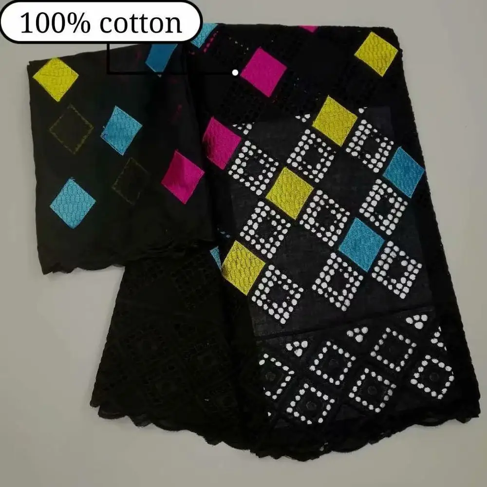 Высокое качество нигерийская швейцарская вуаль чистая кружевная африканская Тюлевая сетчатая кружевная ткань коричневый французский шнур кружева для вечерние и свадебные 901-3