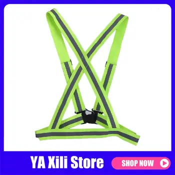 

Breathable Traffic Night Work Security Running Cycling Safety Reflective Vest High Visibility Reflective Safety Jacket