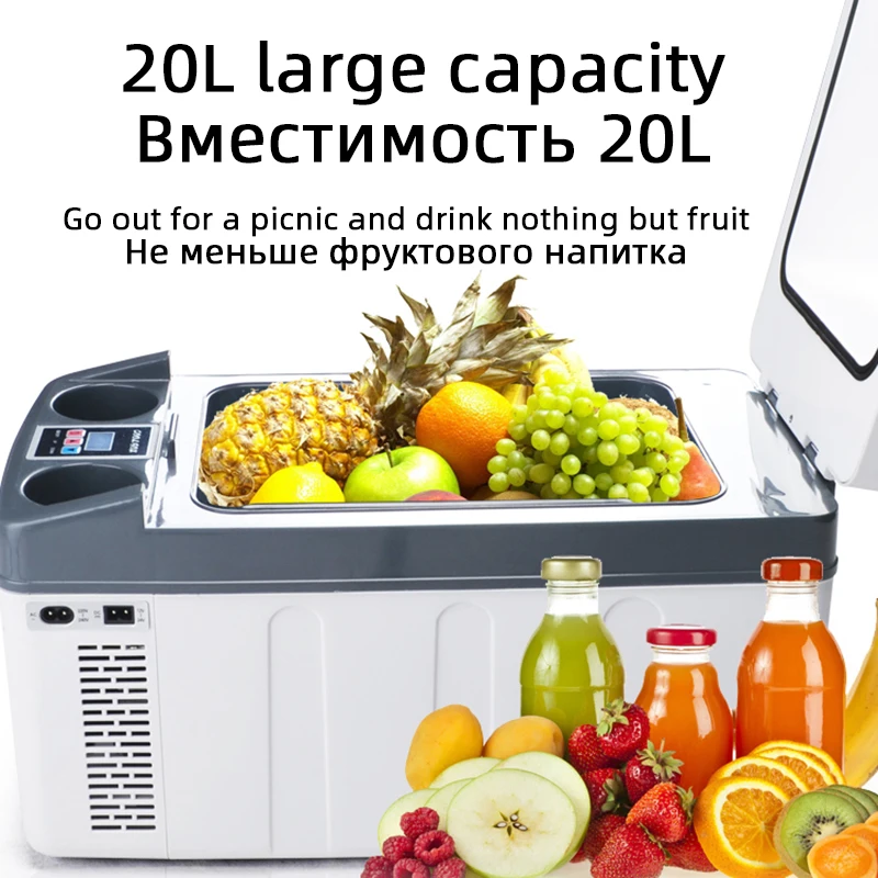 Mini Réfrigérateur portable Frigo Hcalory 12-24V 20L bluetooth -20