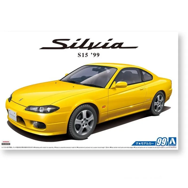 1/24 Nissan S15 SILVIA Spec R99 Сборная модель автомобиля 05679 | Игрушки и хобби