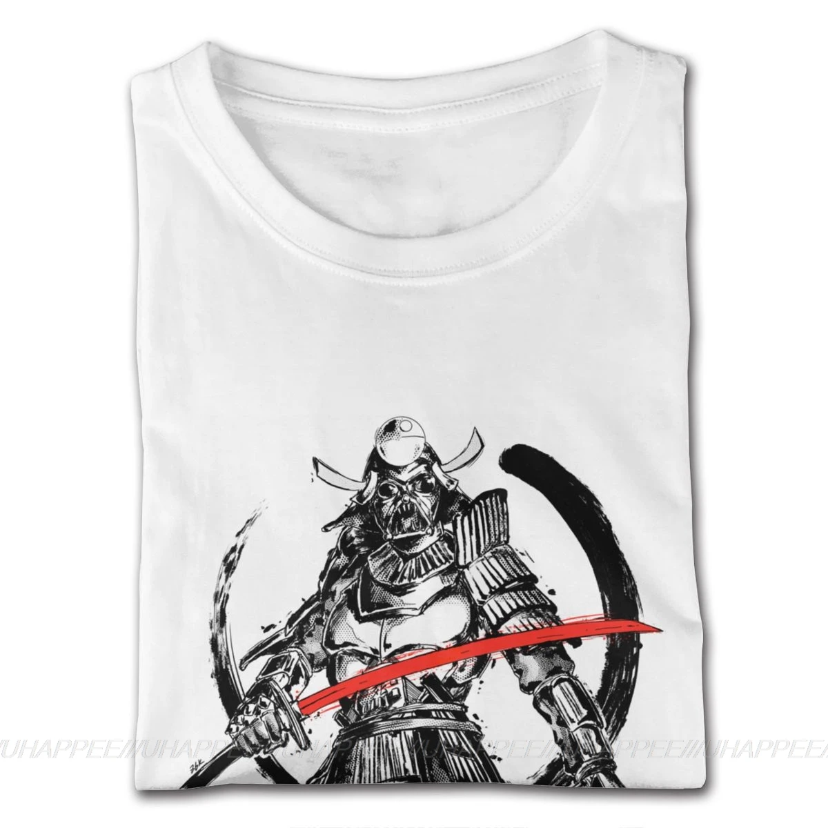 Классическая футболка Samurai Vader Мужская 4XL с короткими рукавами из мягкого хлопка