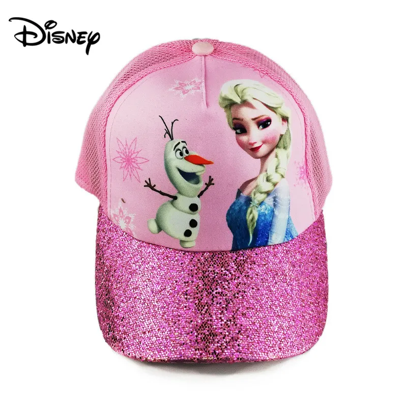 Disney Aisha шляпа Детская Солнцезащитная шляпа бейсболка с солнцезащитным козырьком сетка для девочек дышащая шляпа