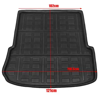 

Hot Car Boot Cargo Liner Rear Trunk Floor Mat Carpet Tray for Ford Explorer 2011 2012 2013 2014 2015-2018 Floor Carpet Luggage T