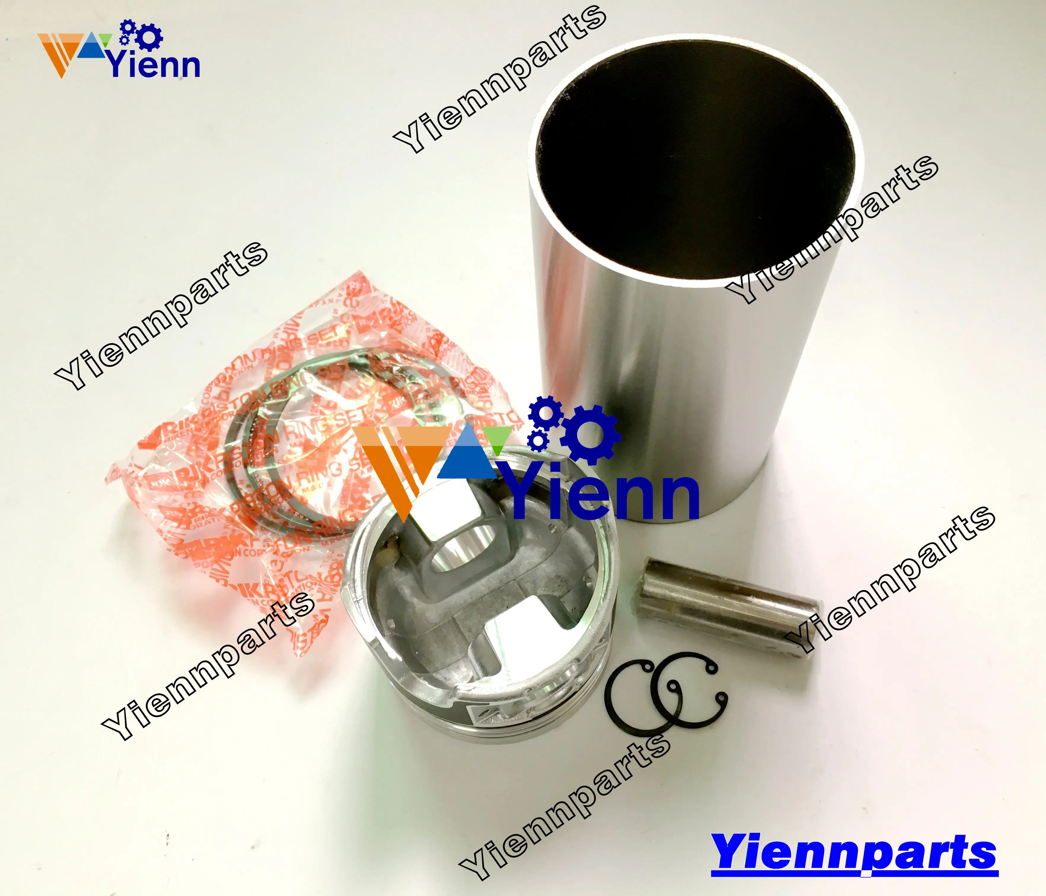 

For Toyota 1HZ Cylinder liner Kit Piston with ring set Diesel Engine Spare Parts