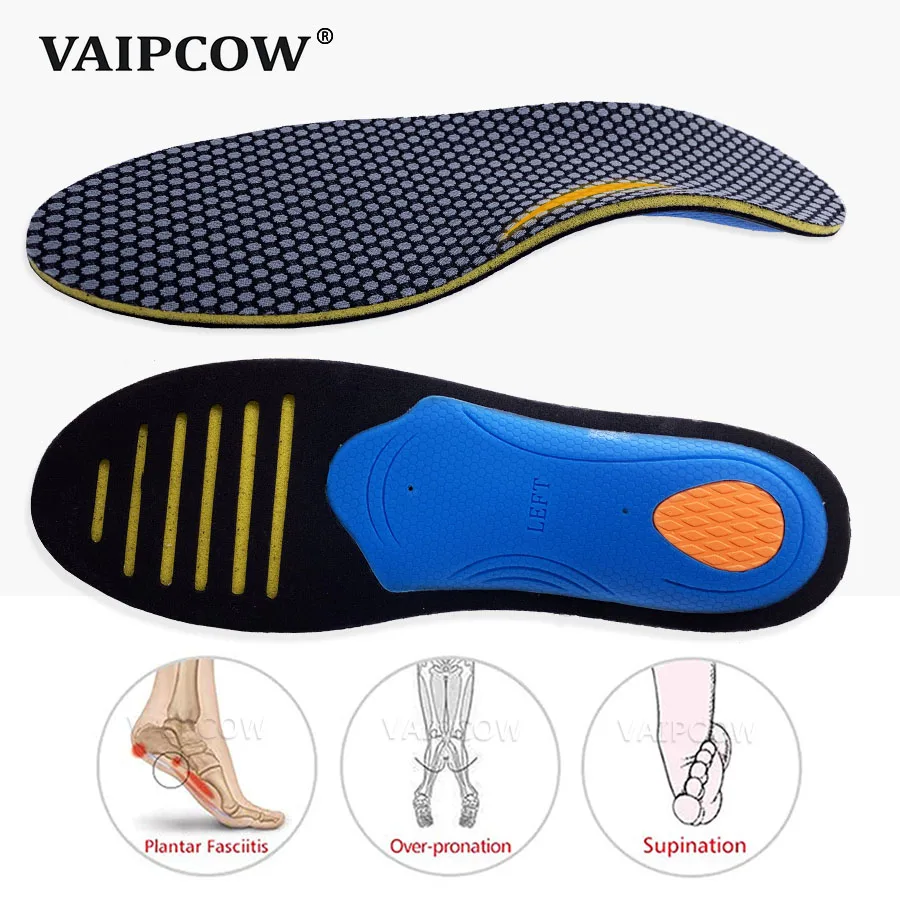 

EVA Orthopedic Insoles Orthotics flat foot Health Sole Pad for Shoes insert Arch Support pad for plantar fasciitis Men Woman