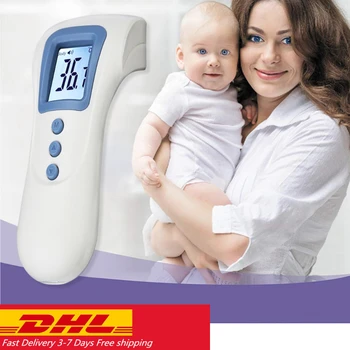 

DHL Fast delivery 3-7 Days Baby Infrared Thermometer Precise Body Digital Thermometer Non-contact Forehead Measure Thermometers