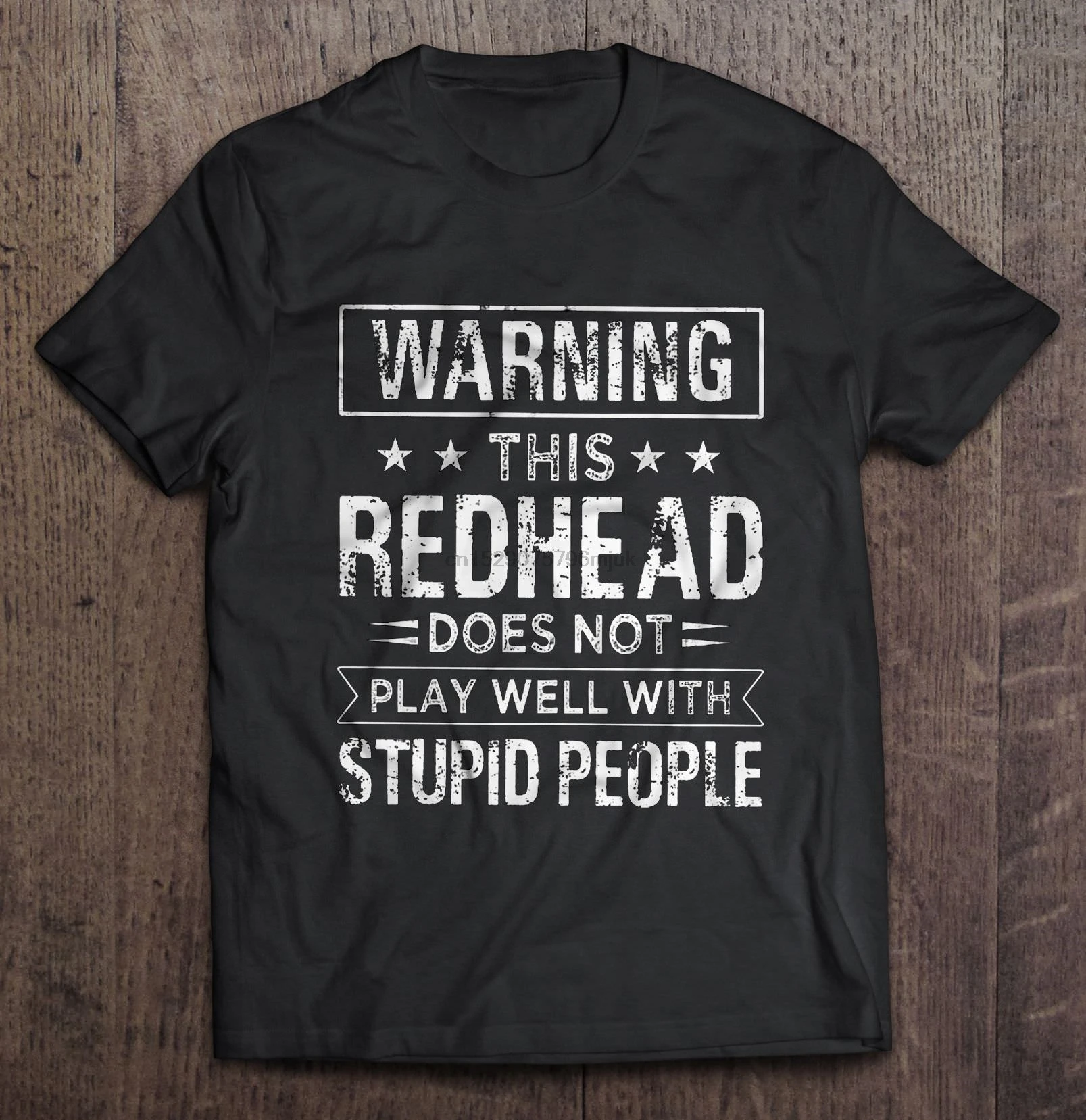 Люди Version2 женщины не играют Футболка мужская футболка предупреждение это Рыжий