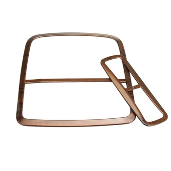 

Front Rear Reading Lights Lamp Cover Trim Peach Wood Grain Style for Honda Crv 2017-201