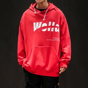 

High Quality Oversize M-5XL Patchwork Letter Printing Cotton Tops New Male Warm Coat Hooded Men Brand Casual Hooded Sweatshirt
