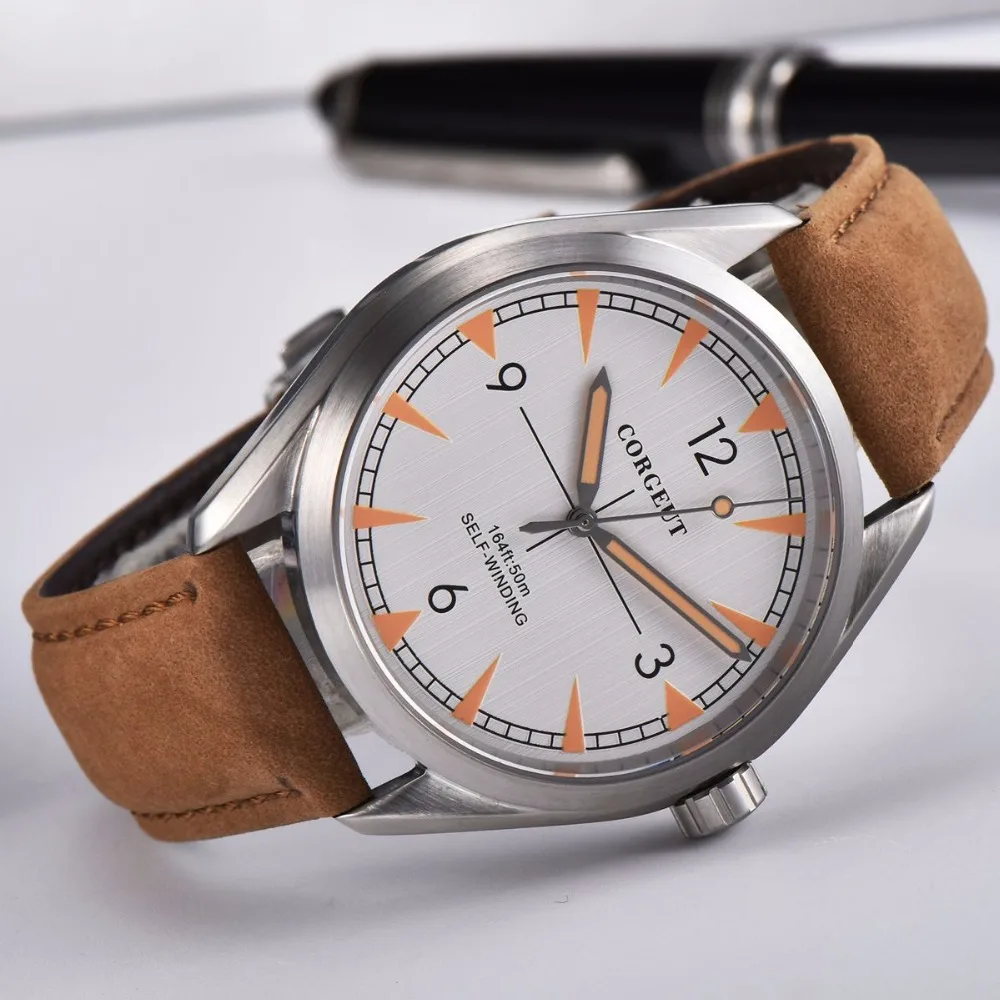 

Luxury Top Brand Automatic Watch Men Waterproof swim Sport Men Leather Mechanical Wrist Watch Male Clock Fashion relogio8