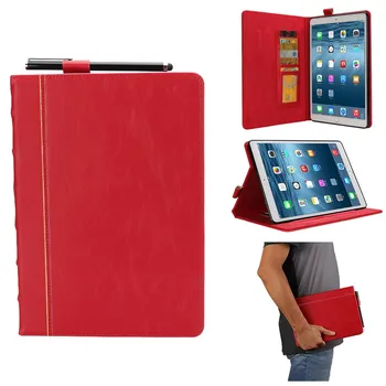 

Leather Case For IPad Pro 9.7 Inch Bracket With Pen Case Magnetic Shockproof Protective Shell Stand Cover for iPad Pro 9.7 A50