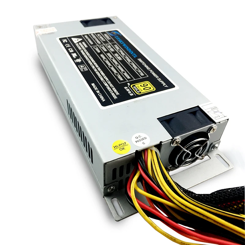 Мини 1U компактный MINI-ITX блок питания ATX 400 Вт для промышленных ПК гибкий источник питания IPC для мини корпус ATX 1u 400 Вт