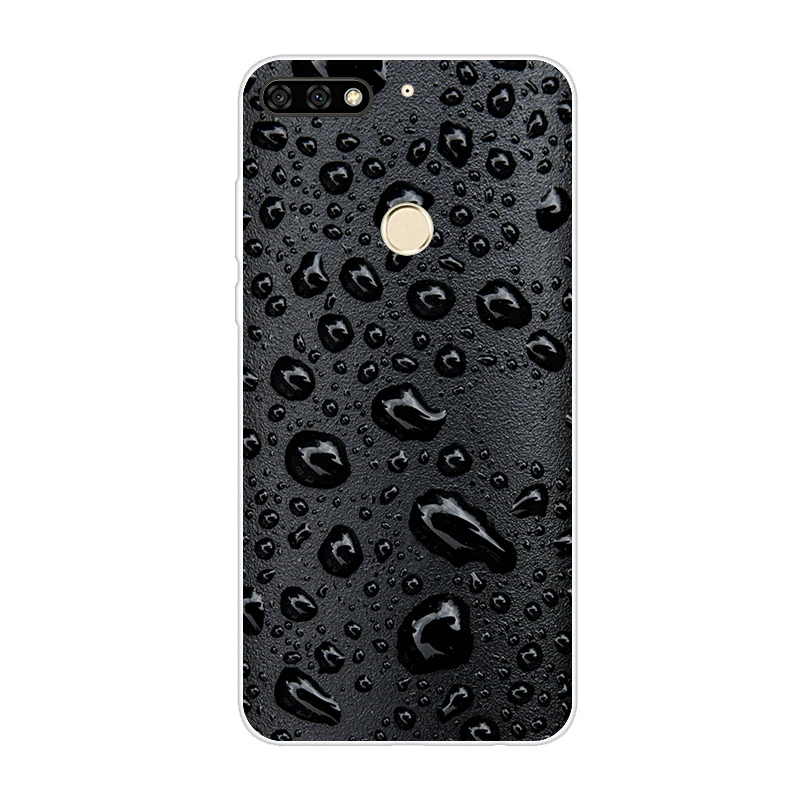 Светло-фиолетовый Для huawei Honor 7C чехол 5," AUM-L41 Coque силиконовый мягкий ТПУ задняя крышка на huawei Honor 7C Чехлы Honor 7 C Honor7C 7C бампер - Цвет: Светло-фиолетовый