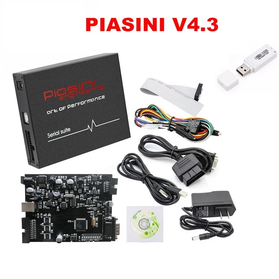 Serial suite Piasini V4.3 инженерно-мастер с usb-модем, нет необходимости активация(JTAG-BDM-K-line-L-line) Поддержка более транспортных средств