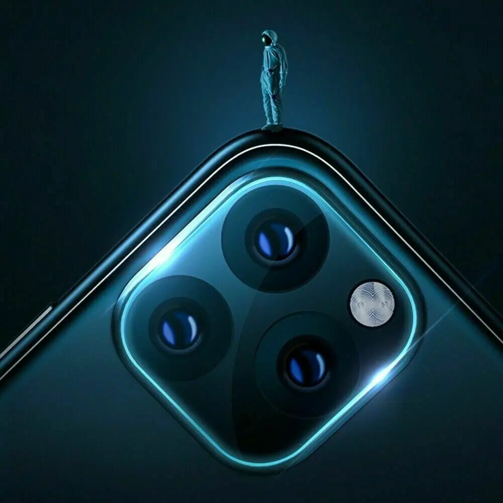 1 шт. для iPhone 11 закаленное стекло+ металлическая задняя линза защитное кольцо для объектива камеры Защита экрана для iPhone 11Pro/11Pro Max