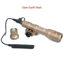 400 люмен страйкбольный флэш-светильник охотничий Keymod рейка оружейный светильник Тактический SF M600B пистолет светильник Скаут светильник