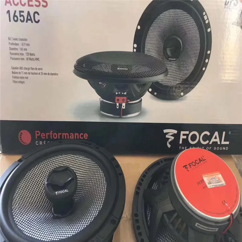 FREE SHIPPING 10 SETS FOCAL CAR SPEAKER FOCAL 165AC 6.5" 60W RMS ACCESS FIBERGLASS COAXIAL SPEAKERS ALUMINUM TWEETERS IN STOCK
FREE SHIPPING 10 SETS FOCAL CAR SPEAKER FOCAL 165AC 6.5" 60W RMS ACCESS FIBERGLASS COAXIAL SPEAKERS ALUMINUM TWEETERS IN STOCK