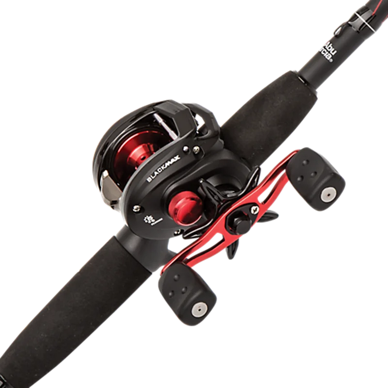 

ABU Bmax3 1.98m Spinning Rod Casting Fishing Rod Carbon Fishing Pole 2 Sections Fishing Rod baitcasting reel combo