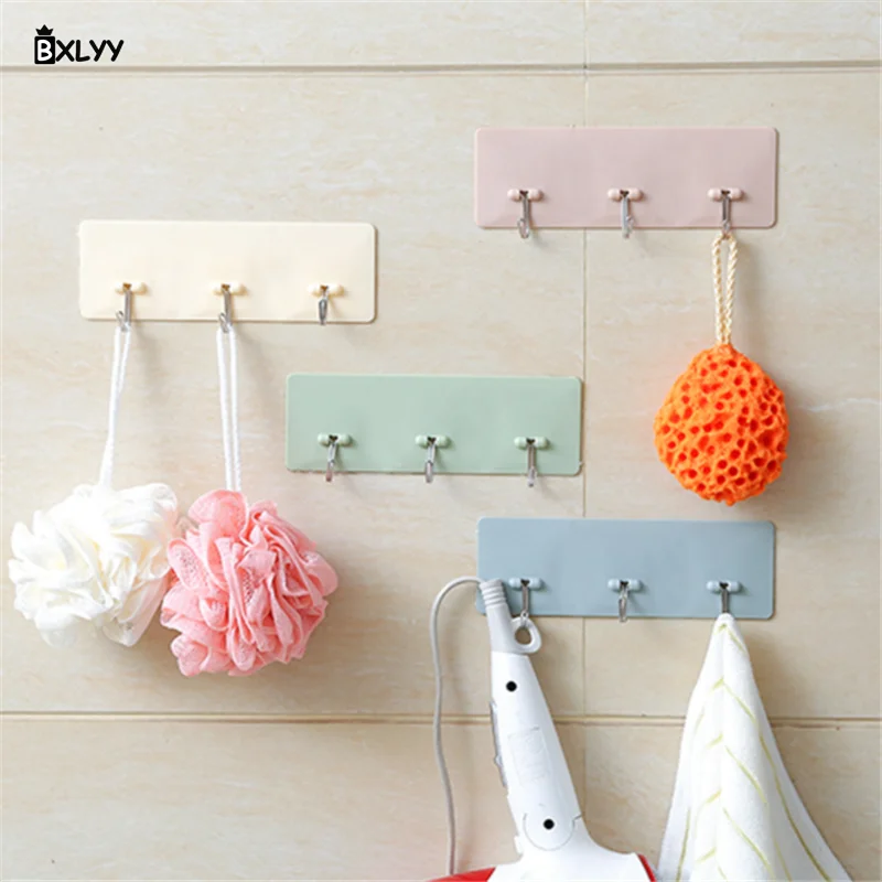 

BXLYY New 1pc Kitchen Rack Cabinet Door Hook Hook Special Tools Home Decoration Accessories Kitchen Bathroom Hook Gadgets.7z