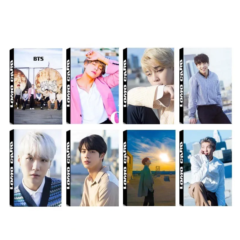 

30pcs/set KPOP Bangtan Boys Dicon Photo Album LOMO Cards New Fashion Self Made Paper Photo Card HD Photocard wall stickers