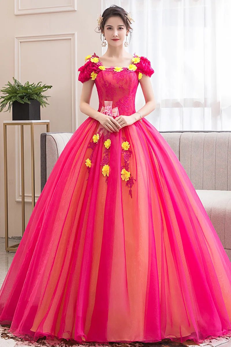 Charming Quinceanera Dress Princess Arabic Dubai Off Shoulders Sweet 16 Ages Long Girls Prom Party Pageant Gown Plus Size