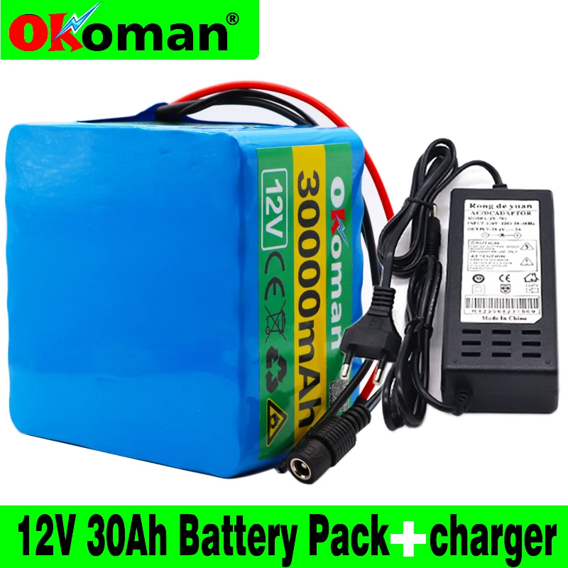12V 30Ah 3S12P 11 1 V 12 6 литиевая Батарея пакет для инвертор ксеноновая лампа Солнечный