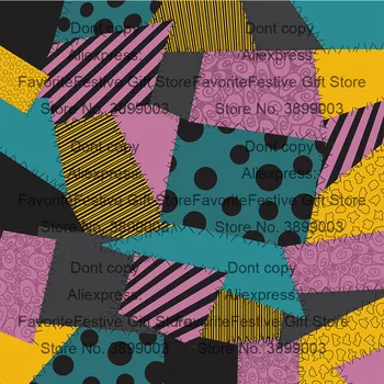 

the nightmare before christmas sally skull jack Print Patchwork Sewing Cloth DIY Textile kids dress Quilting milk silk Fabrics