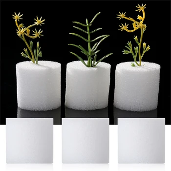 

10pcs Nursery Sponge Flower Pots Soilless Hydroponic Vegetables Seed Trays Soilless Cultivation System Garden Supplies Durable