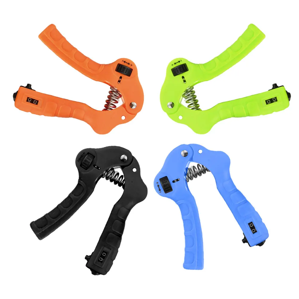

Gym Fitness Automatic Counting Hand Grip Men Adjustable Finger Heavy Exerciser Strength for Muscle Recovery Hand Gripper Trainer