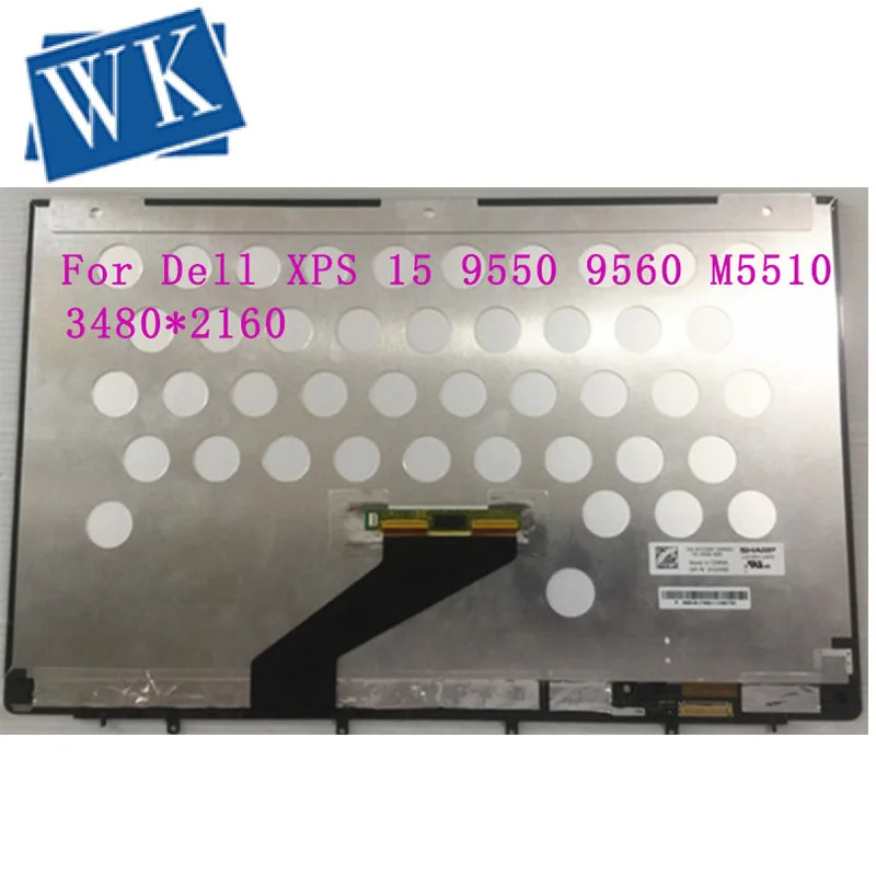 Дигитайзер сенсорного ЖК-экрана в сборе для ноутбука DELL XPS 15 9550 5510 9560 UHD LQ156D1JW31 07PHPT