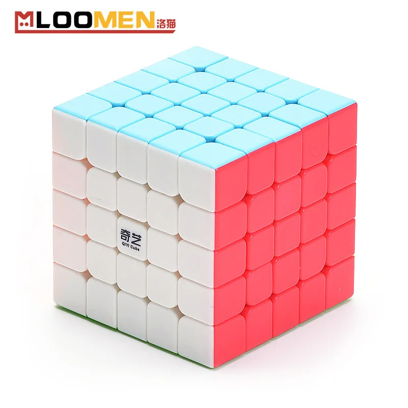 

XMD Kai Sign's Five Order Magic Cube Dull Polish Solid Color 5-Order Magic Cube Educational Toy Smooth Xuanliang Six-Color Rubik