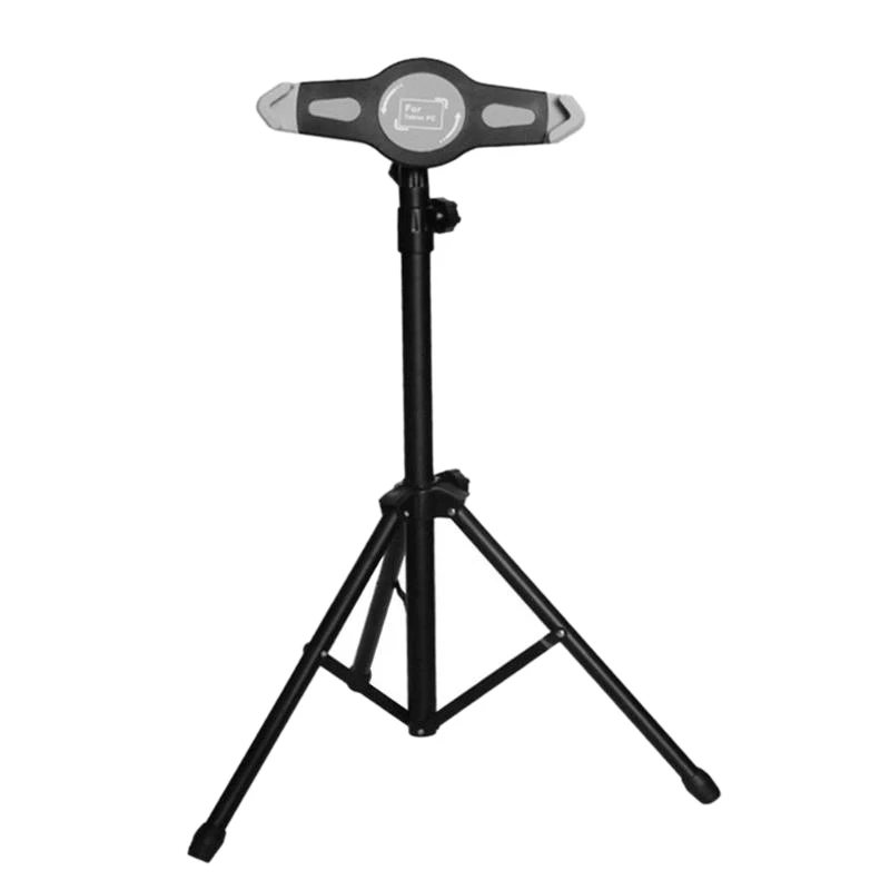 

Universal Adjustable Tripod Floor Stand Tablet Holder Mount Support Tablets Support Bracket Rack For 7-11 Inch Pad Pc