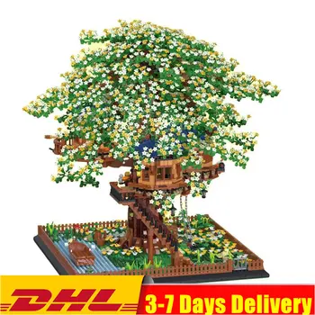 

8000Pcs DHL Tree House 031004 Model Building Blocks Brick Toys Chirstmas Birthday Gifts Moc 21318