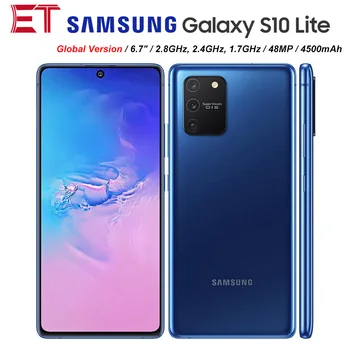 

NEW Samsung Galaxy S10 Lite G770F-DS Global Version Mobile Phone 6.7"8GB 128GB Snapdragon855 4500mAh 48MP NFC Android Smartphone