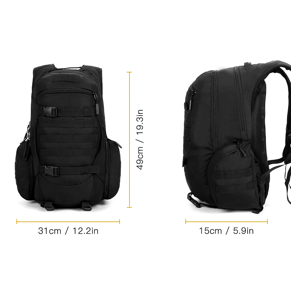 40L Тактический Военный Рюкзак Molle, Штурмовой Рюкзак, Сумка для кемпинга, походов, путешествий