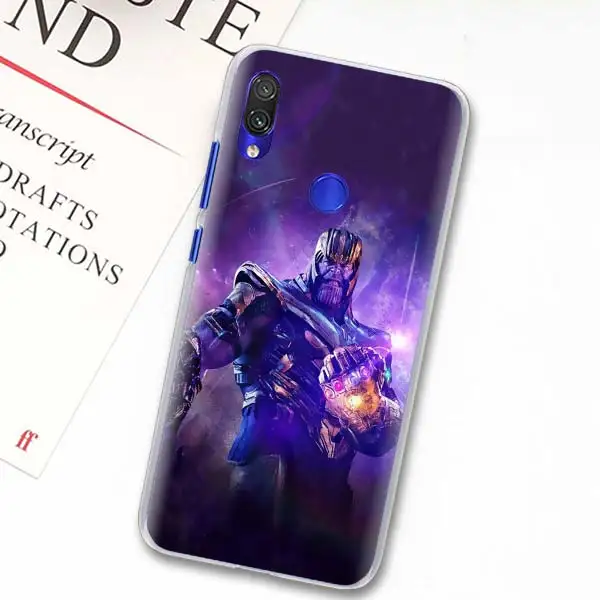 H01 Чехол для телефона Marvel Megamind Thanos для huawei Y9 Y5 Y6 Y7 Y9 Nova 5 5i Pro 5T Honor Y6 Y7 Y9 Твердый Чехол - Цвет: H01