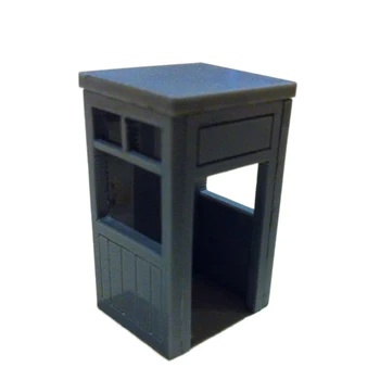 

5pcs kit 1:87 HO Scale Train Model Booth Sand Table Train Railway Decor Model Building Kits