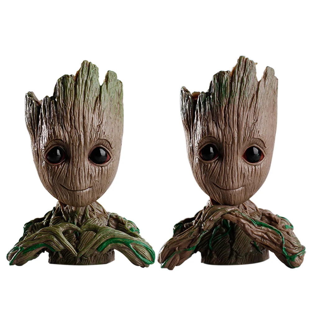 Аниме американский Galaxy Guard 2,3 поколение цветочный горшок Shuren Groot Garage Kit Модель