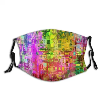 

protective mask with filter Color anti dust PM2.5 reuse adult teen child girl