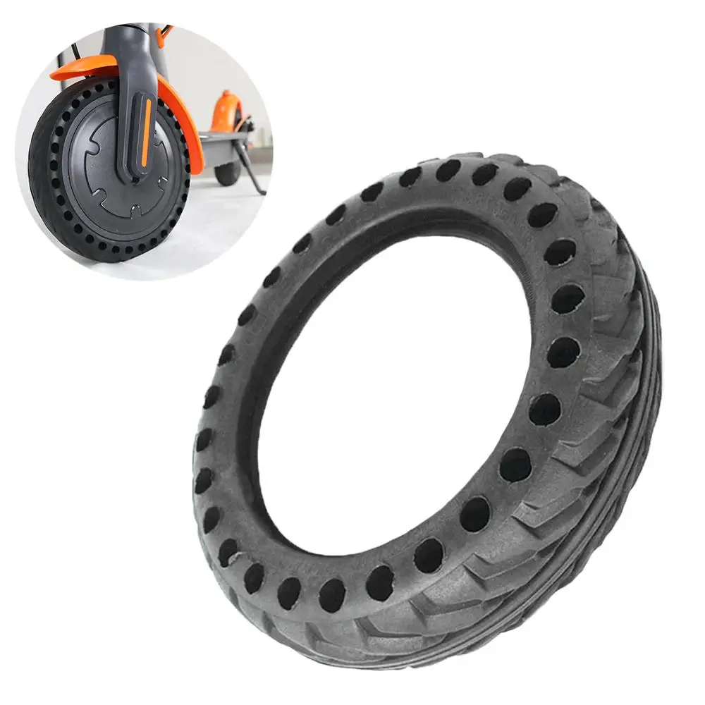 

200x50mm / 8" Electric Scooter Tubeless Solid Tyre Shock Absorber Rear Wheel Rubber Tires Durable